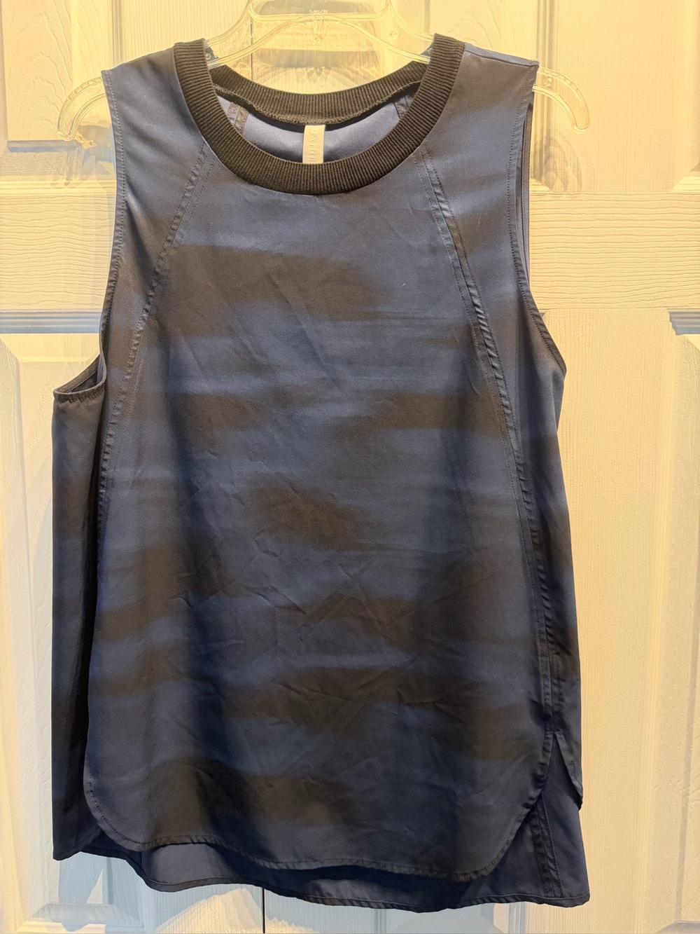 NWOT Athleta Zephyr Sleeveless Tank Top - Solid Black